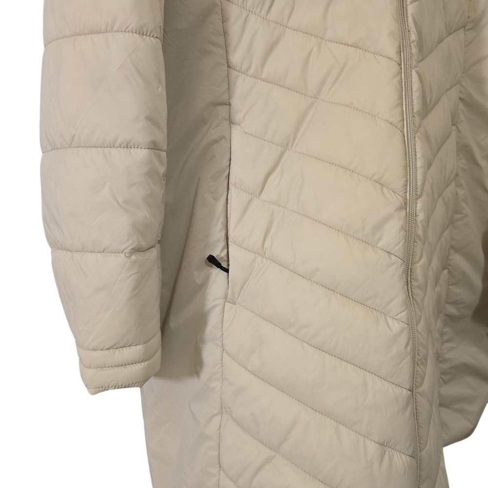Spyder Women's Cream Quilted Puffer Jacket - Picture 4 of 12